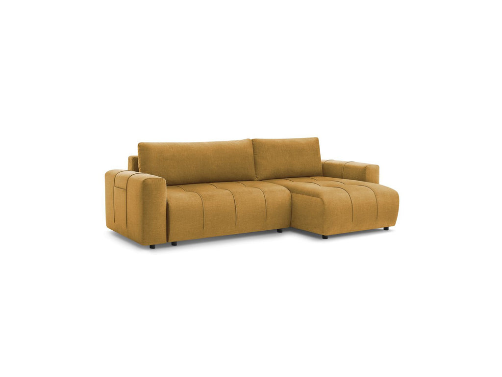 Arsene - Canapé D'Angle Réversible Convertible Coffre - Velours