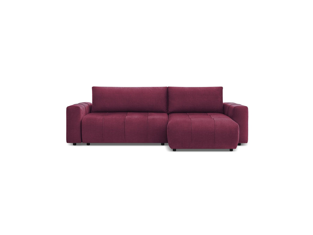 Arsene - Canapé D'Angle Réversible Convertible Coffre - Velours