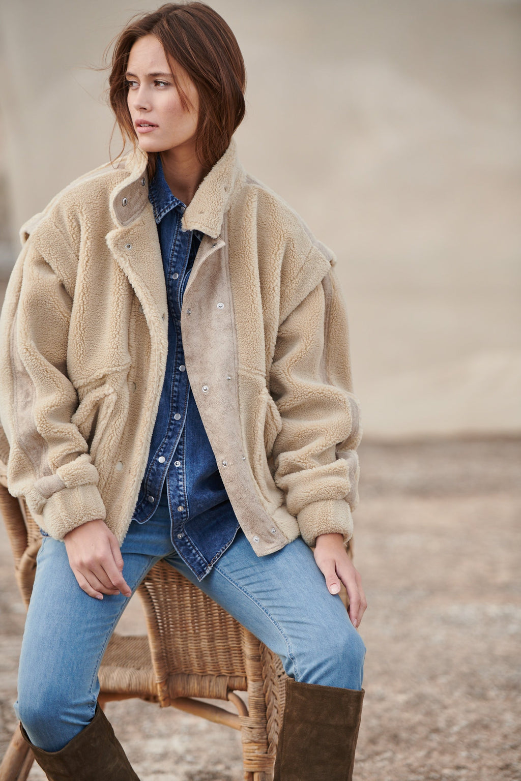 Manteau Grenade - Sable