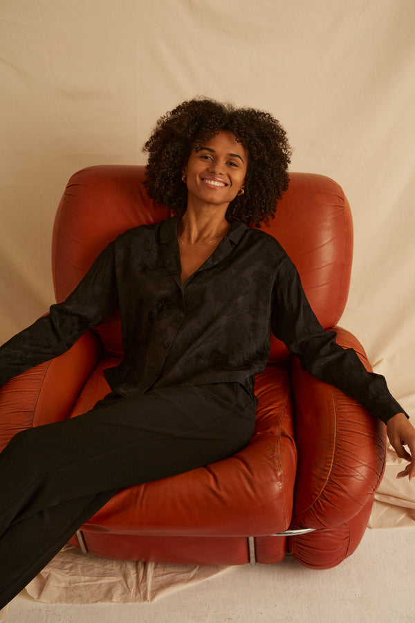 Cordoue Shirt - Midnight Jacquard