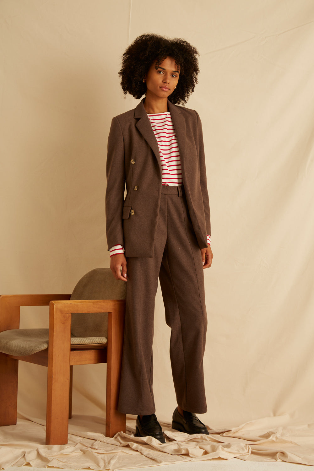 Pantalon Prevert - Marron