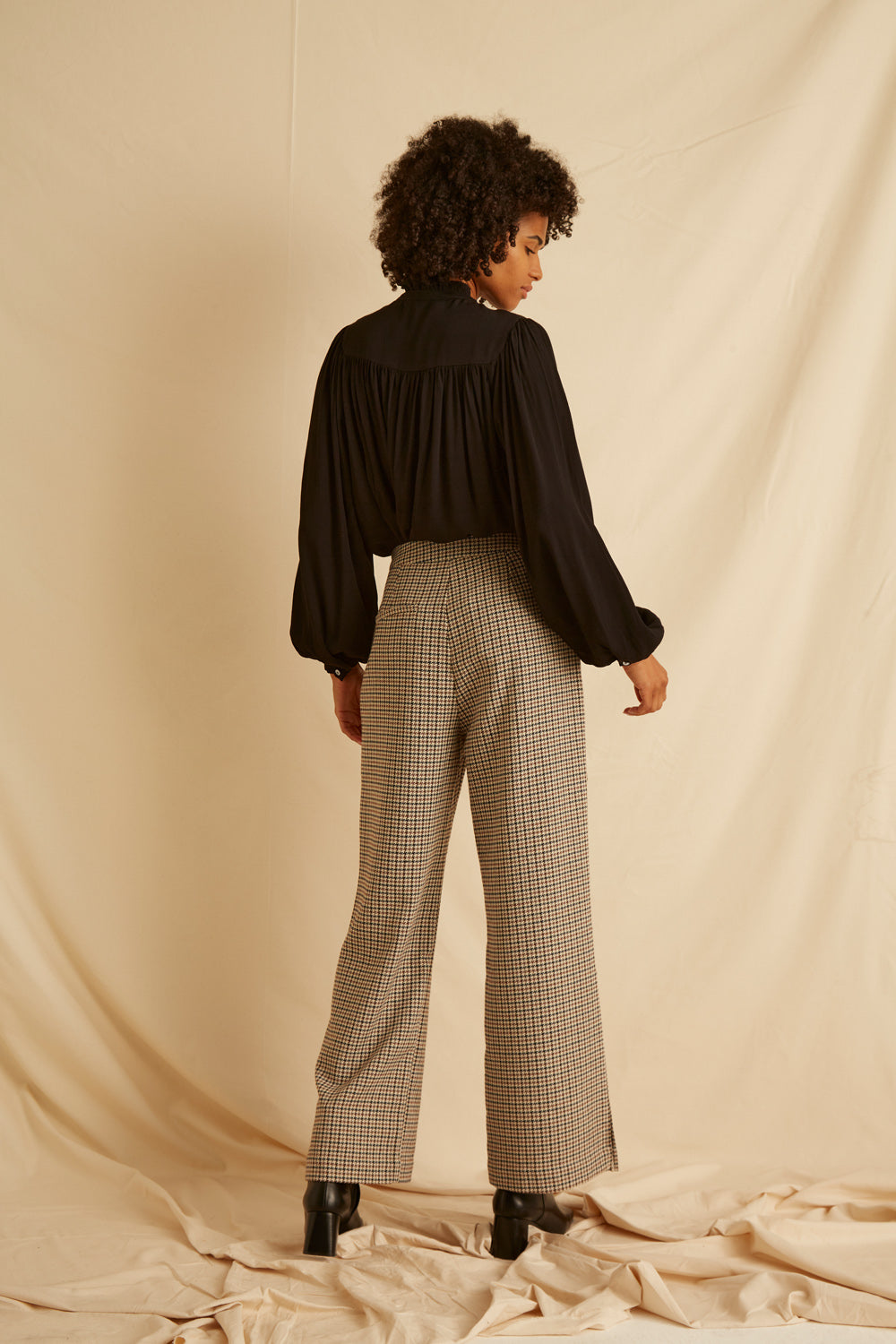 Prunelli Pants - Calgary Check