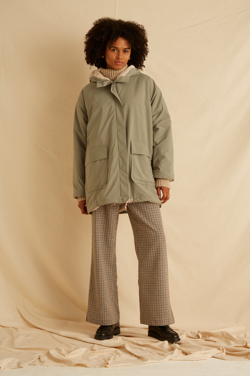 Prunelli Pants - Calgary Check
