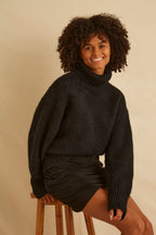 Jupe Jasmine - Lurex Noir