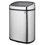 Papelera Inox City Push Pressure - 48L - Plata