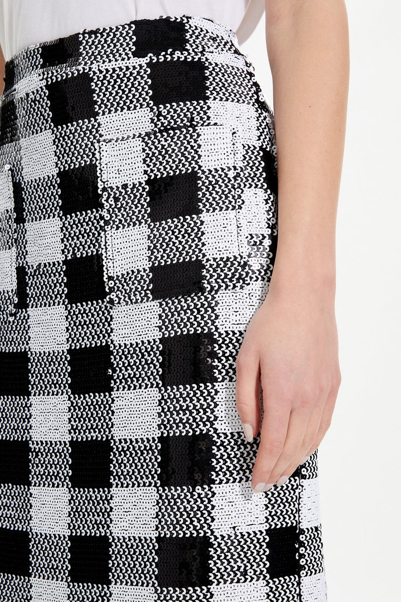 Jupe Midi - Noir - Femme