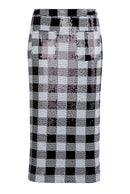 Jupe Midi - Noir - Femme