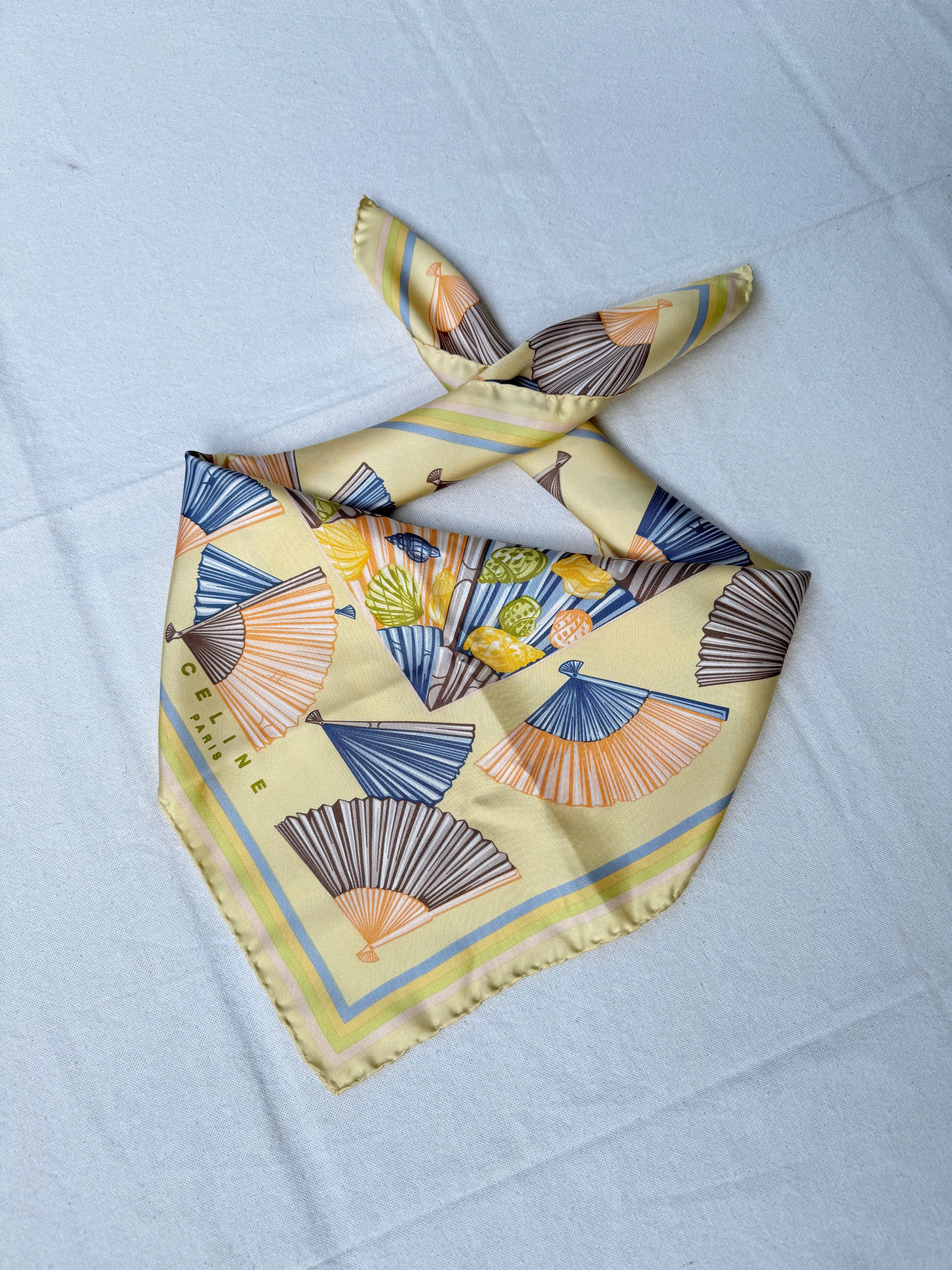 Foulard Céline – Motif Éventails