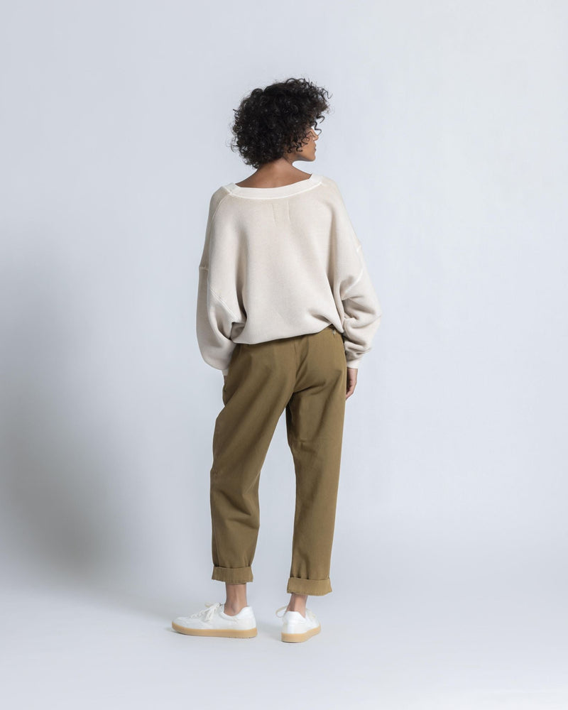 Pantalon Fresco Relaxed - Cigare