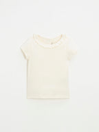 Natalys - Camiseta de Manga Corta Tiza - Niña
