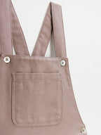Natalys - Long Pink Dungarees - Girl