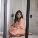 La Taie D'Oreiller En Soie - Rose Gold