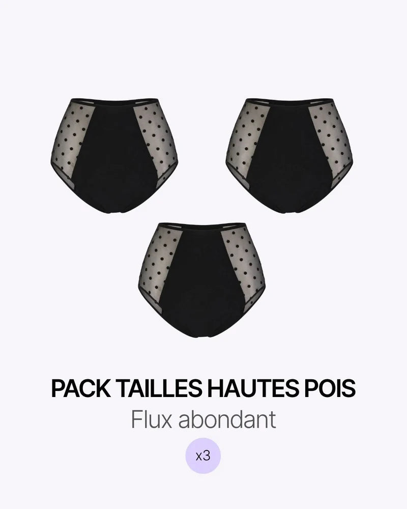 Pack Menstrual Trio Talle Alto Tul