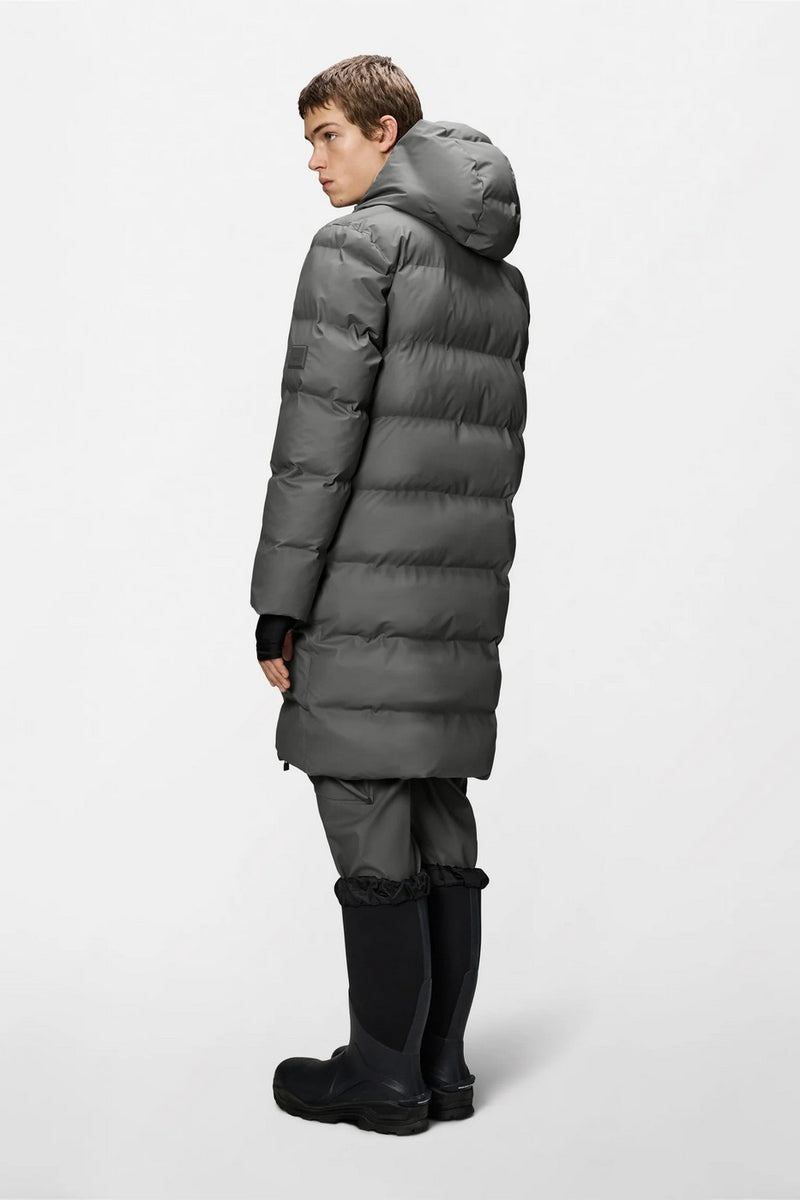 Alta Longer Puffer Jacket W3T4 Gray - Mixed