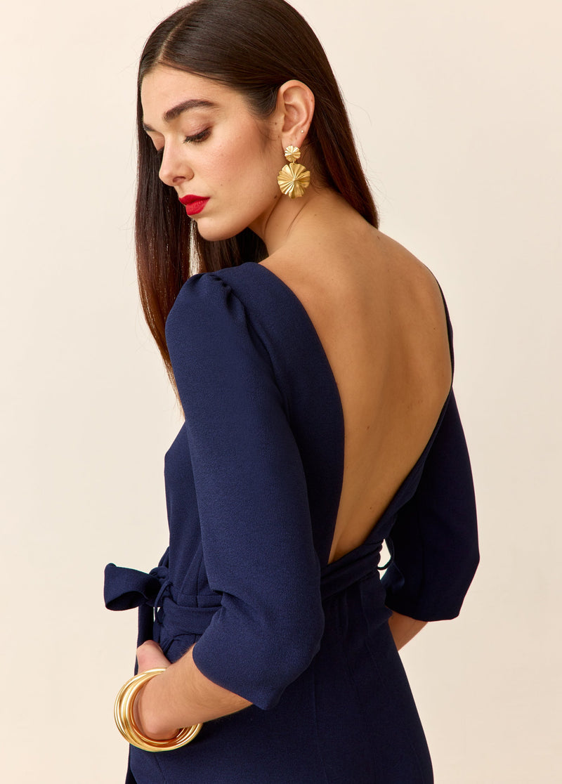 Brasilia Navy Jumpsuit