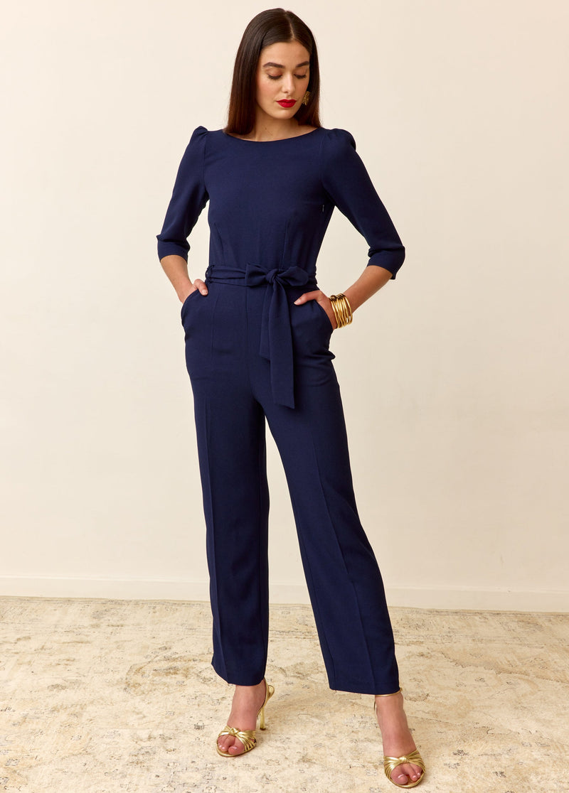 Brasilia Navy Jumpsuit
