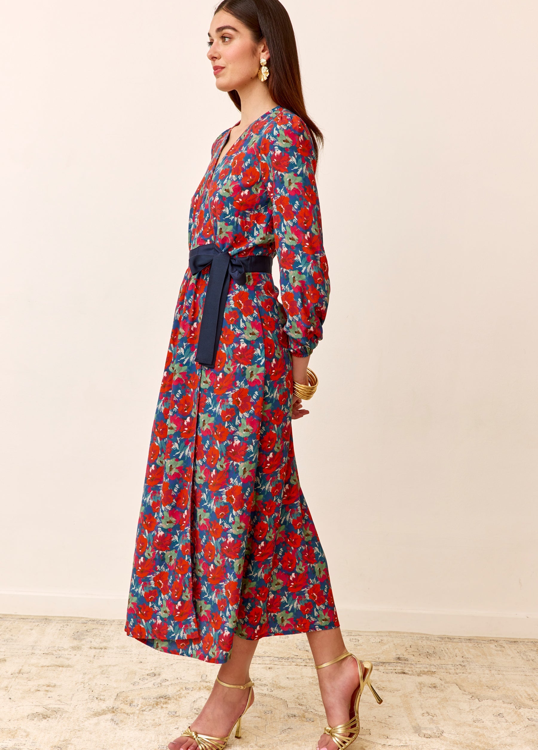 Salto Print Flora Dress