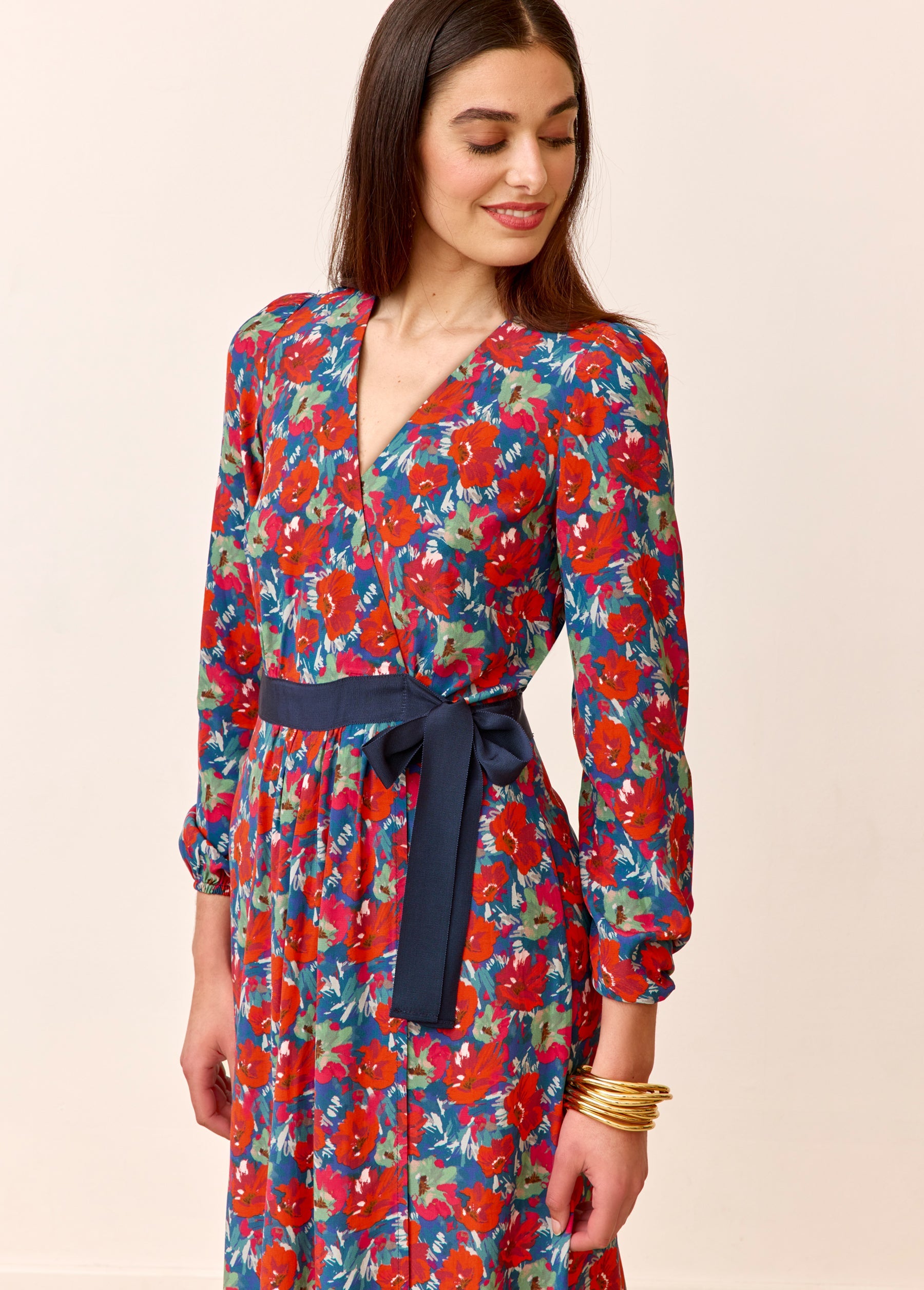Salto Print Flora Dress