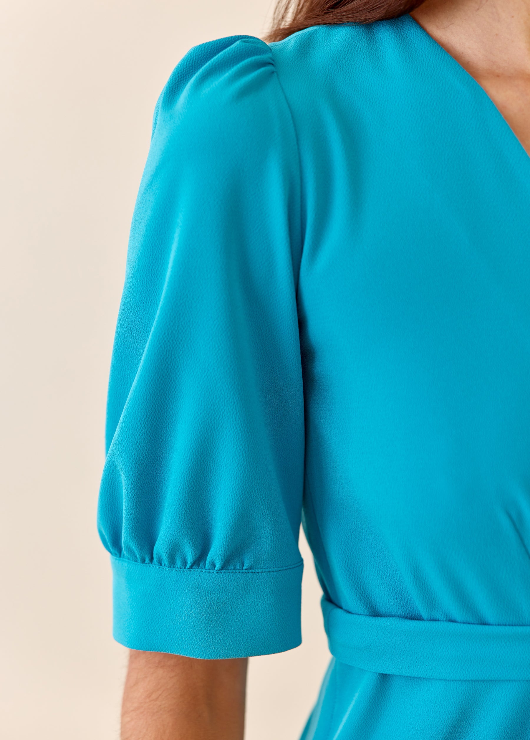 Robe Amanda Bleue