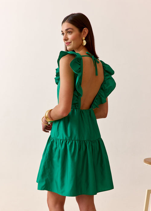 Robe Cali Vert Malachite Vif