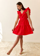 Robe Cali Rouge Cinabre
