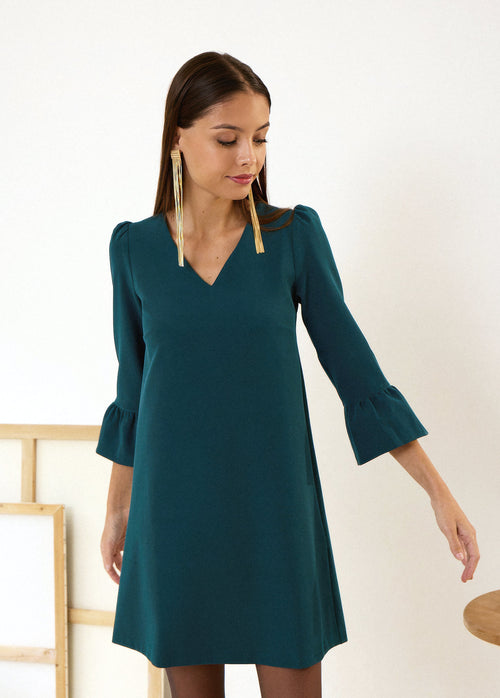 Robe Antonia Vert Émeraude