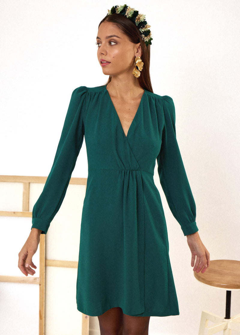 Taly Forest Green Dress