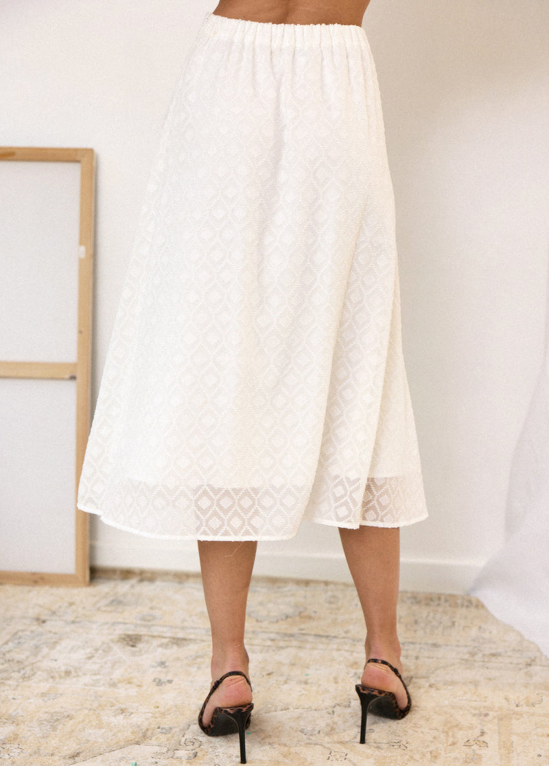 Jupe Emma Blanche