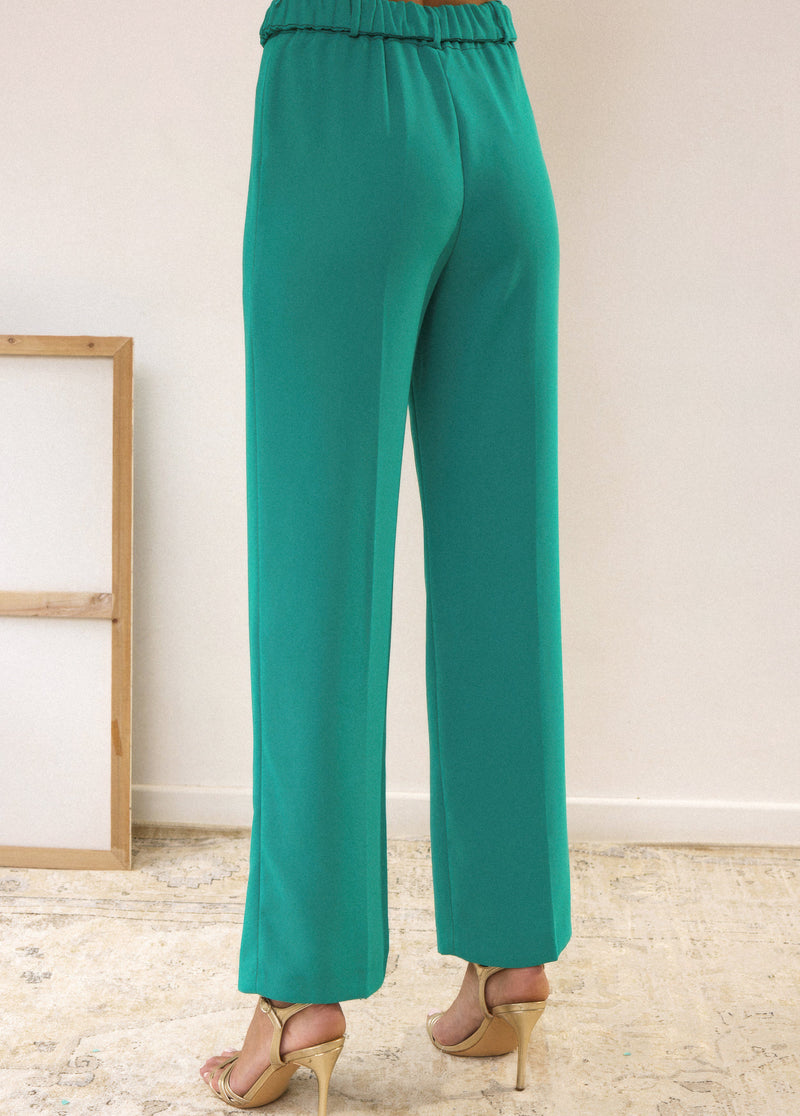 Pantalon Octavio Vert Émeraude