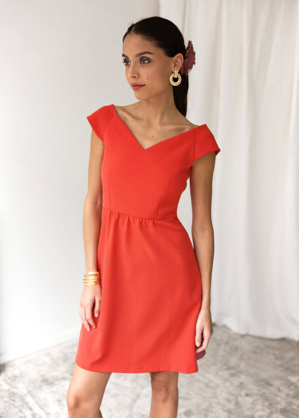 Abito Massilia rosso