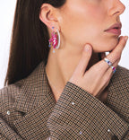 Puce D'Oreille Pink Elephant (À L'Unité)