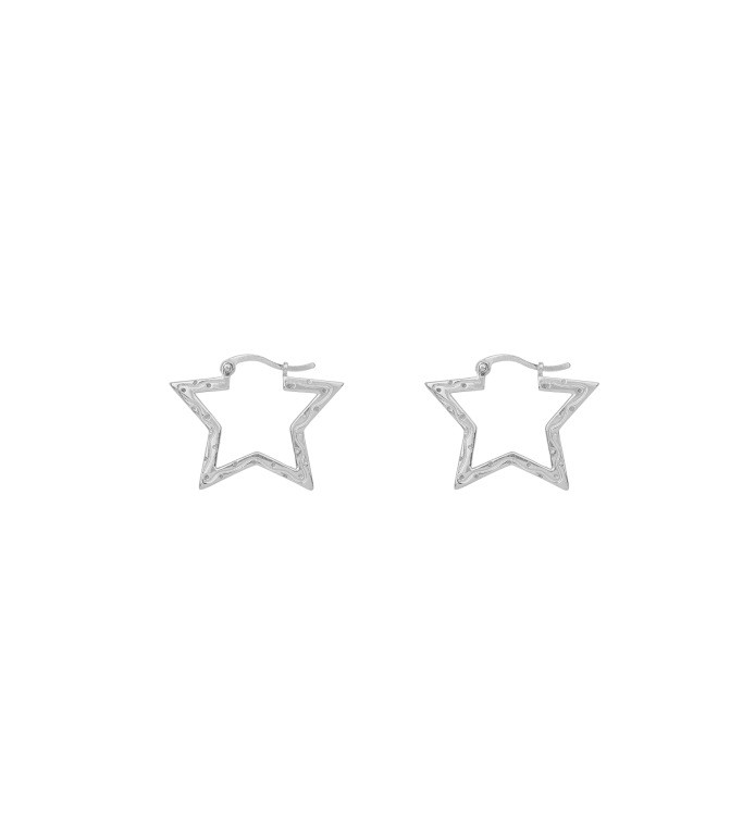 Créoles Funky Star Petit Modèle