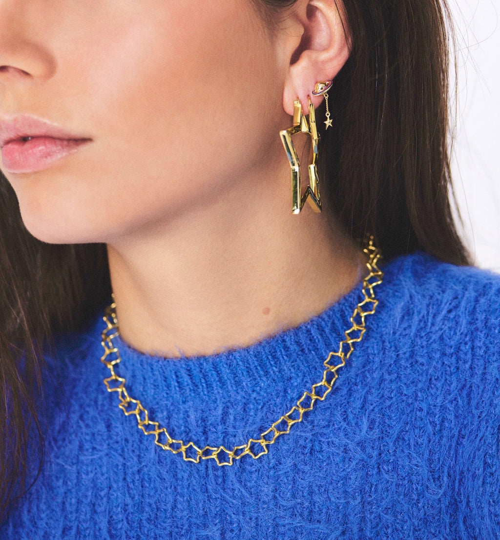 Collier Chunky Stars Maillons