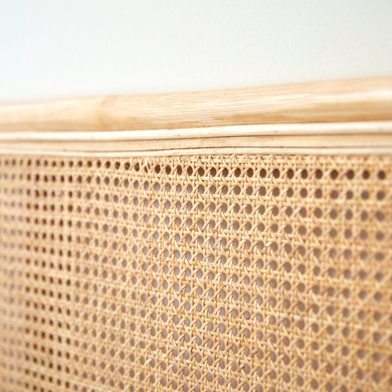 Josephine Cane Rattan Headboard - Natural