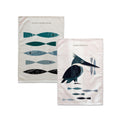 Strofinaccio (2 Pezzi) Kingfisher - Multicolore