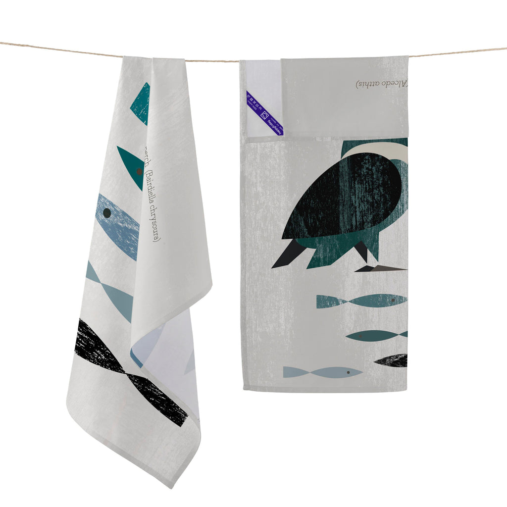 Strofinaccio (2 Pezzi) Kingfisher - Multicolore