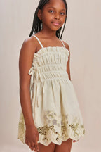 Vestido Kids - Light Honeydew