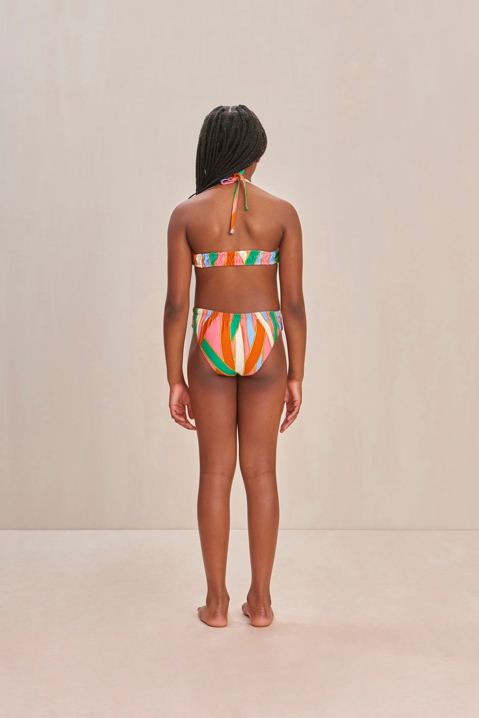 Bañador de Una Pieza Eve - Vintage Stripe Print