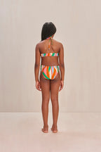 Bañador de Una Pieza Eve - Vintage Stripe Print