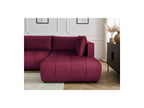 Arsene - Panoramic Sofa Bed with Storage - Velvet - Left-hand Corner
