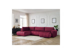 Arsene - Convertible Panoramic Sofa with Storage - Velvet - Right-hand Corner