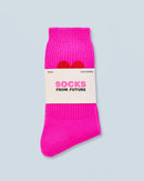 Chaussettes Mi-Hautes Coeur H24 - Utopic Pink - Mixte