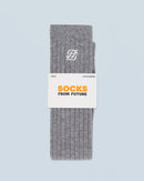 Chaussettes Hautes H24 - Gris Chiné Foncé - Mixte