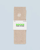 Chaussettes Hautes H24 - Beige Chiné - Mixte