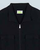 Pull Gilet H24 - Noir - Homme