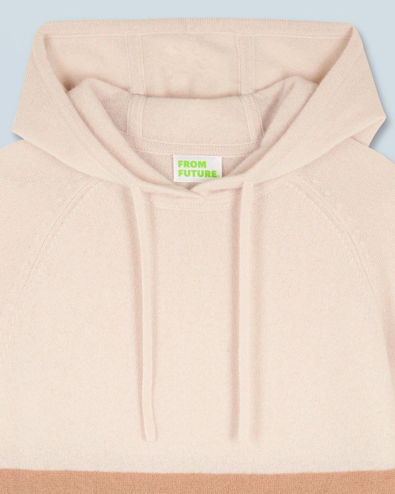 Pull Hoodie Color Block H24 - Forest Green - Homme