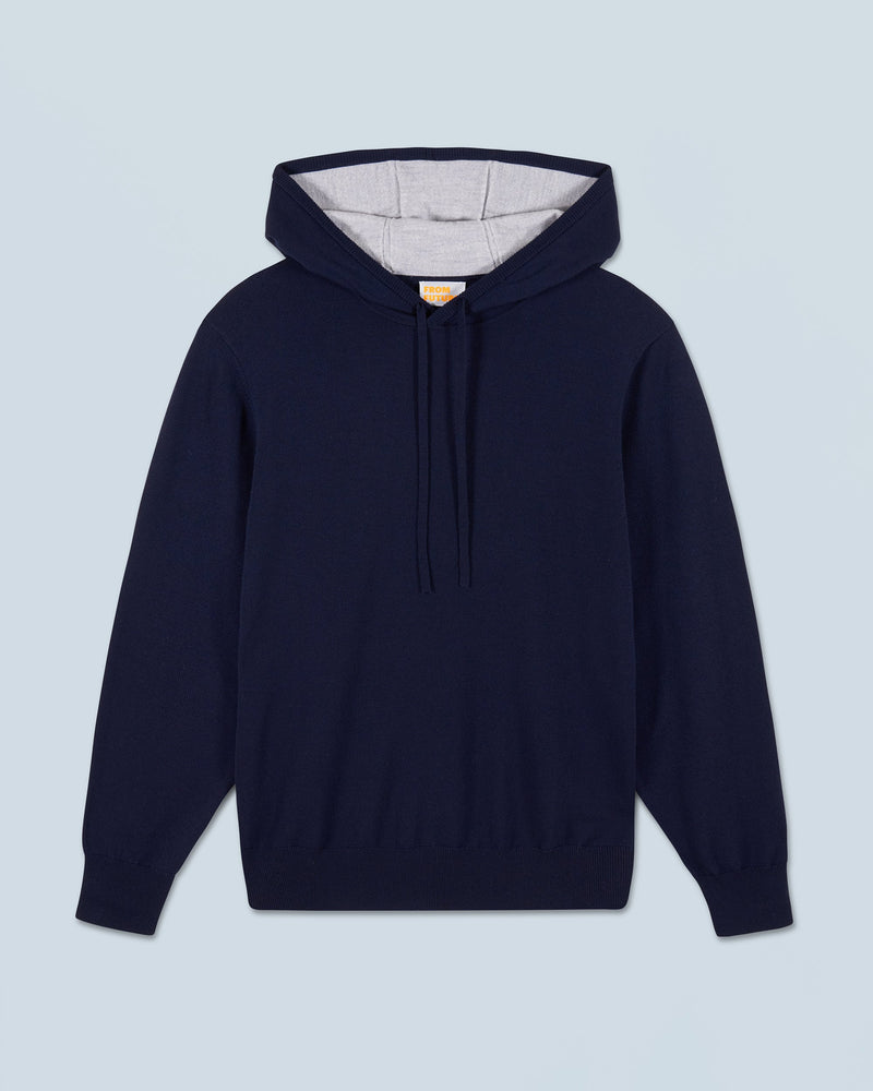 Pull Hoodie H24 - Navy - Homme