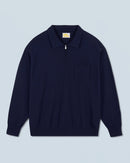 Pull Col Camionneur H24 - Navy - Homme