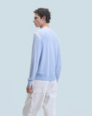 Pull Col Rond H24 - Cloud Blue - Homme