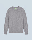 Pull Col Rond H24 - Gris Chiné Foncé - Homme